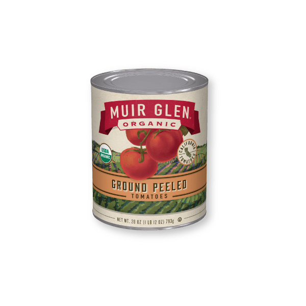 Muir Glen Ground Peeled Tomatoes