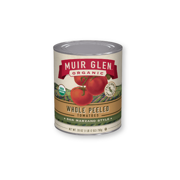 Muir Glen Whole Peeled Tomatoes San Marzano Style