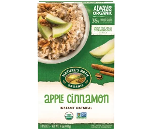 Nature's Path Apple Cinnamon Oatmeal