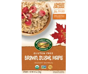 Nature's Path Brown Sugar Maple Oatmeal