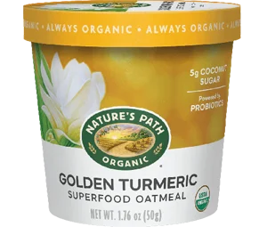 Nature's Path Golden Turmeric Superfood Oatmeal