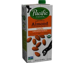 Pacific Organic Unsweetened Almond Vanilla