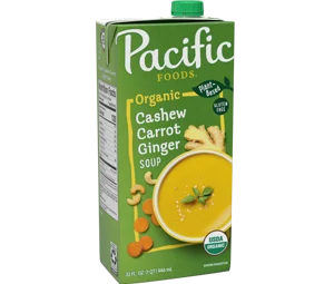 Pacific Foods Organic Carrot Cashew Ginger