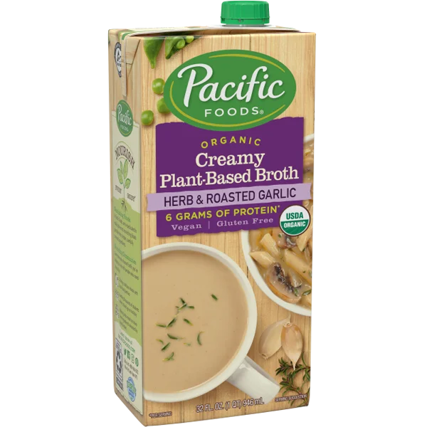 Pacific Foods Herb Roasted Garlic Plant-Based Broth