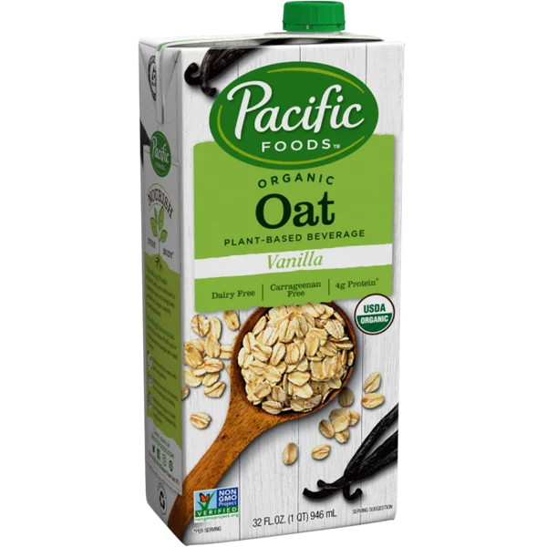 Pacific Foods Organic Oat Vanilla Beverage