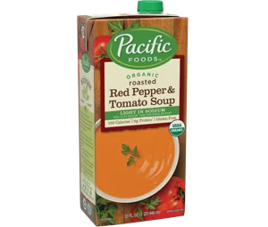 Pacific Foods Light Sodium Organic Creamy Roasted Red Pepper & Tomato