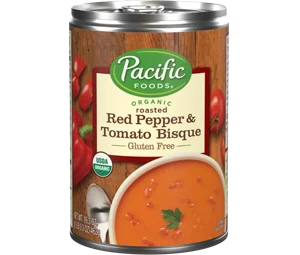 Pacific Foods Organic Roasted Red Pepper and Tomato Bisque