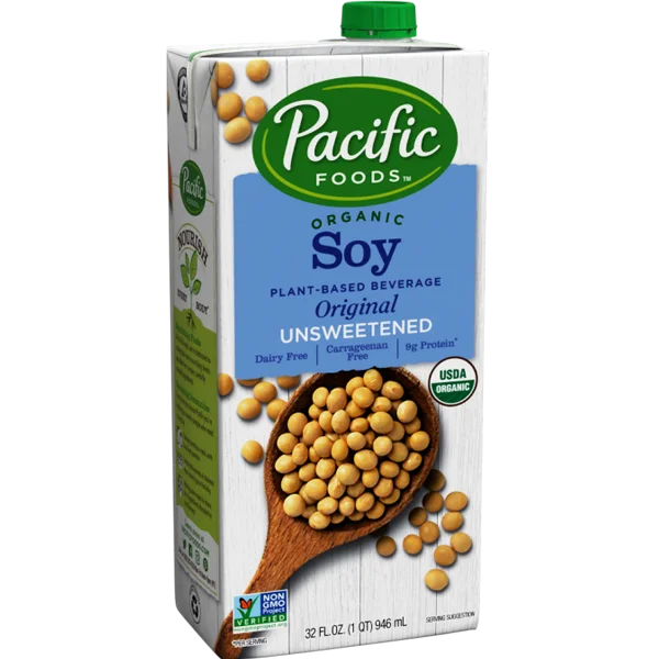 Pacific Foods Organic Unsweetened Soy Original Beverage