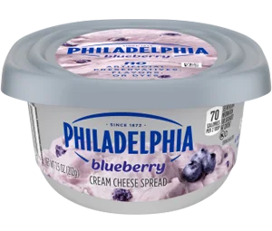 Philadelphia Blueberry Cream Cheese