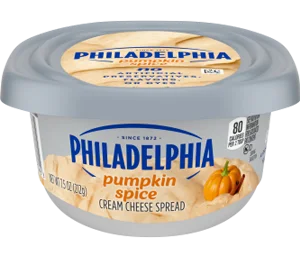 Philadelphia Pumpkin Spice Cream Cheese