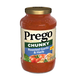 Prego Chunky Roasted Garlic and Herb Pasta Sauce