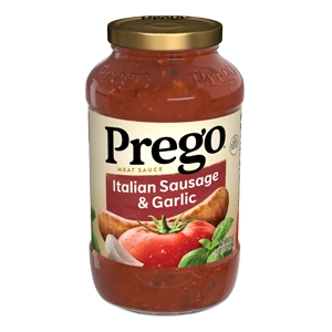 Prego Italian Sausage and Garlic Meat Sauce