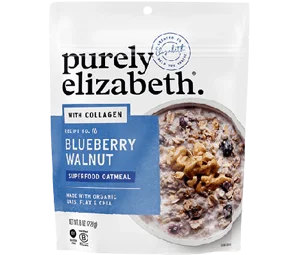 Purely Elizabeth Blueberry Walnut Superfood Oatmeal With Collagen