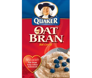 Quaker Oat Bran Cereal Hot