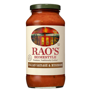Raos Italian Sausage and Mushroom Sauce