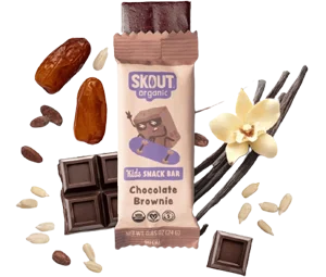 Skout Organic Peppermint Brownie Kids Bar
