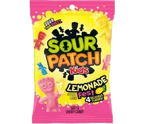 Sourpatch Kids Lemonade Fest Soft & Chewy Candy