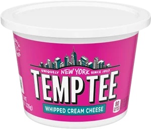 Temp Tee Whipped Cream Cheese