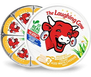 The Laughing Cow Creamy Aged White Cheddar
