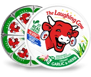 The Laughing Cow Creamy Garlic & Herb
