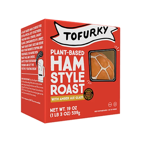 Tofurky Ham Roast With Amber Ale Glaze