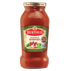 Bertolli Traditional Marinara with Italian Herbs & Fresh Garlic Sauce