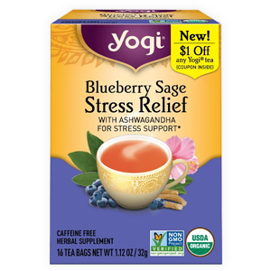 Yogi Tea Blueberry Sage Stress Relief