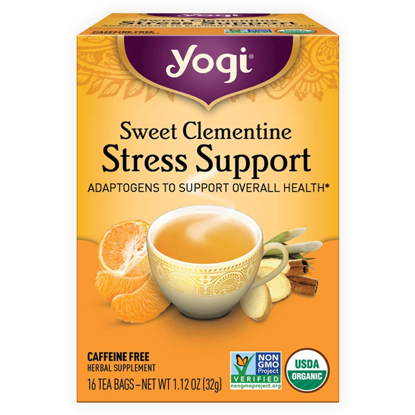 Yogi Tea Sweet Clementine Stress Support Tea