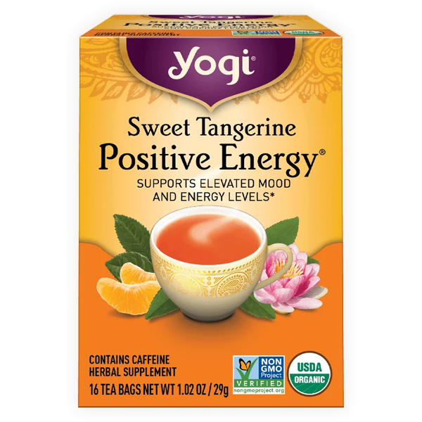 Yogi Tea Sweet Tangerine Positive Energy Tea
