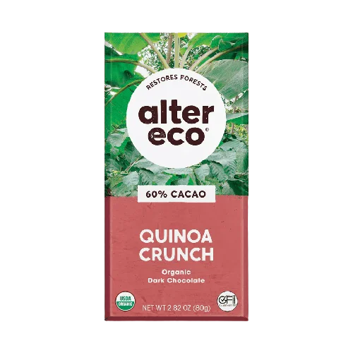 Alter Eco Deep Dark Quinoa Crunch