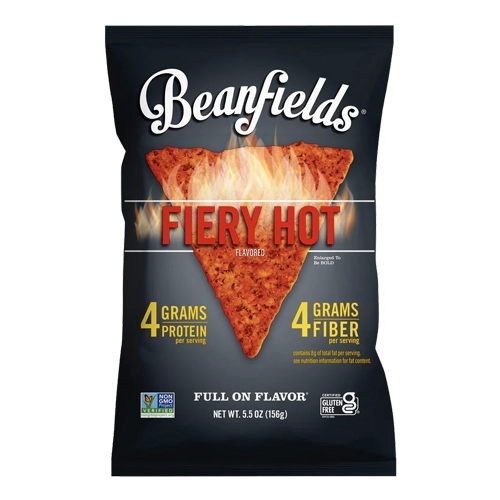 Beanfields Fiery Hot Bean Chips