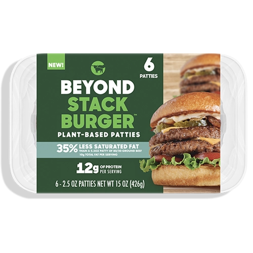 Beyond Meat Beyond Stack Burger