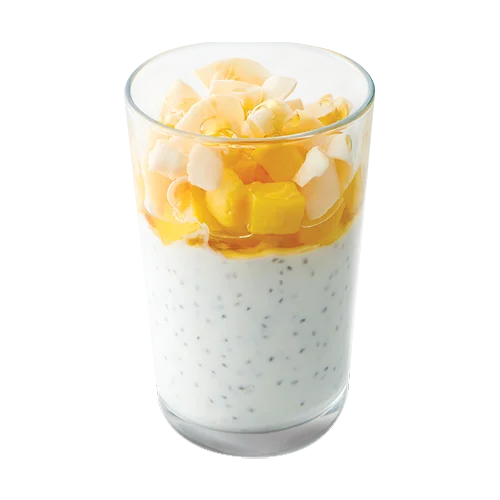 Caribou Coffee Mango Coconut Chia Parfait