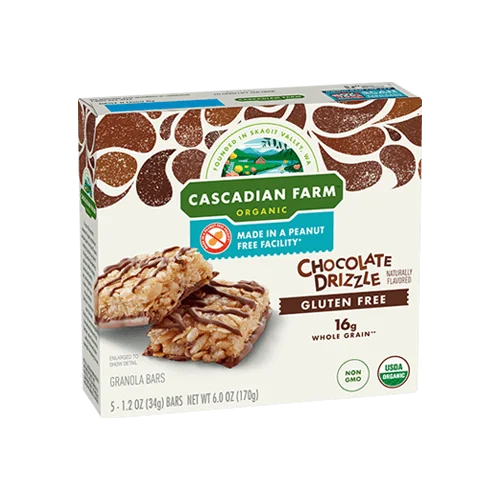 Cascadian Farm Chocolate Drizzle Granola Bar