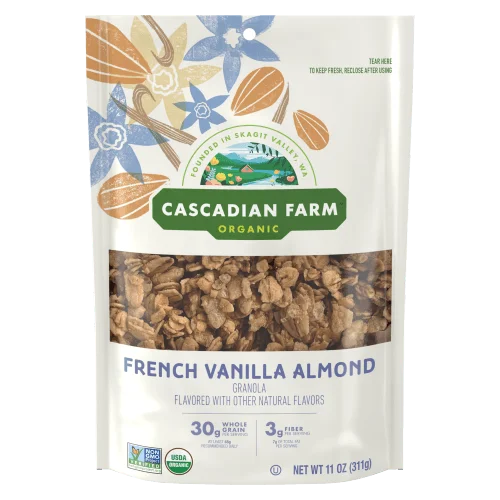Cascadian Farm French Vanilla Almond Granola
