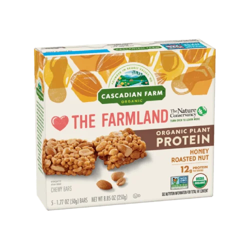 Cascadian Farm Honey Roasted Nut Protein Chewy Bar