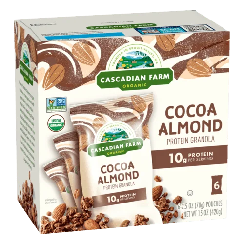 Cascadian Farm Organic Cocoa Almond Protein Granola