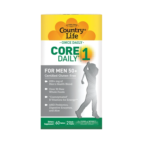 Country Life Vitamins Core Daily-1® for Men 50+ Multivitamin