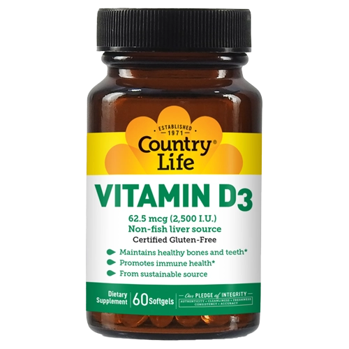 Country Life Vitamins Vitamin D3 2