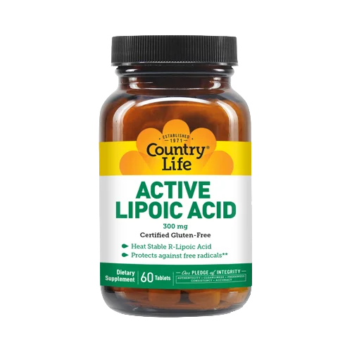 Country Life Vitamins Active Lipoic Acid