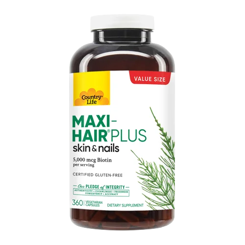 Country Life Vitamins Maxi-Hair® Plus Biotin