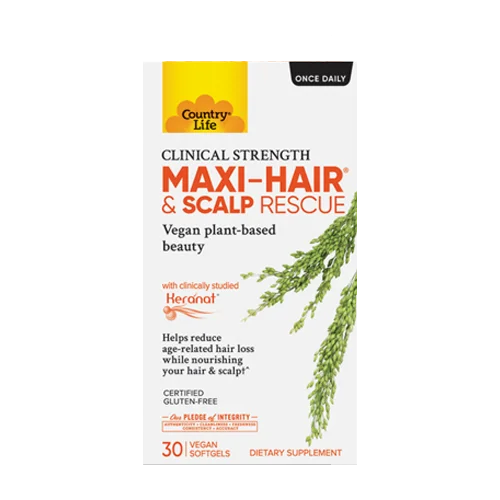 Country Life Vitamins Maxi-Hair® & Scalp Rescue