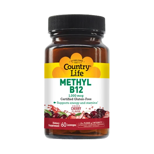 Country Life Vitamins Methyl B-12 Lozenges 1