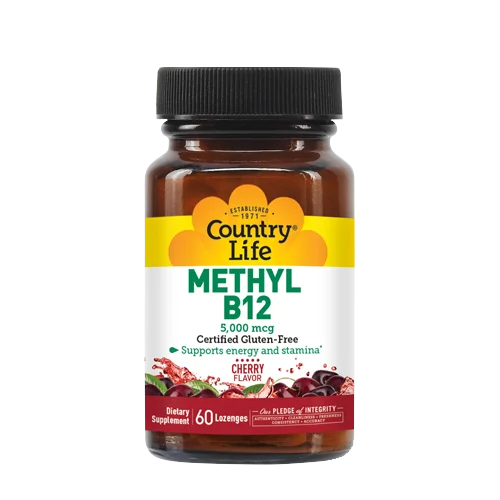 Country Life Vitamins Methyl B-12 Lozenges 5000 mcg
