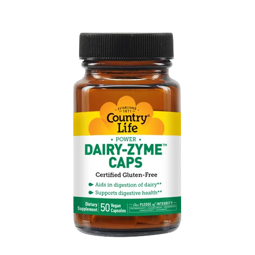 Country Life Vitamins Power Dairy-Zyme™