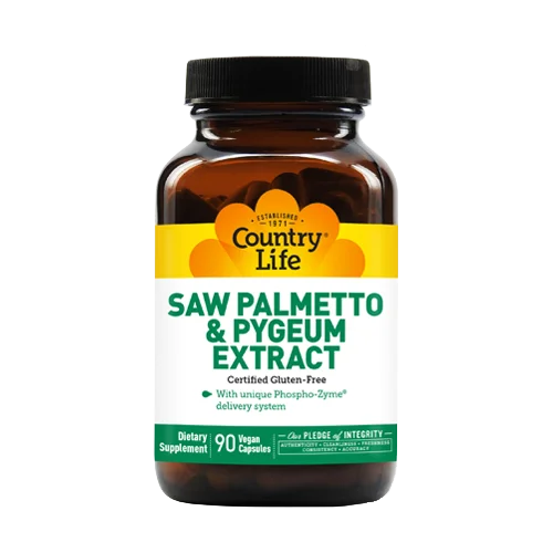 Country Life Vitamins Saw Palmetto & Pygeum Extract