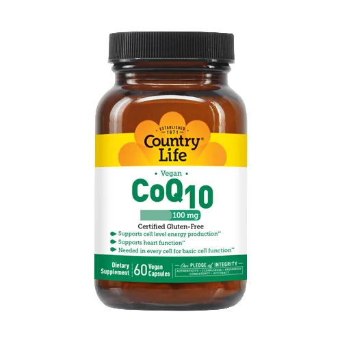 Country Life Vitamins CoQ10 – 100 mg