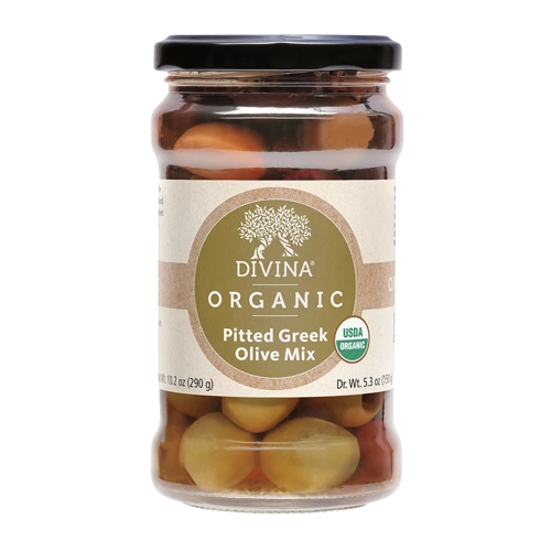 Divina Organic Pitted Greek Olive Mix