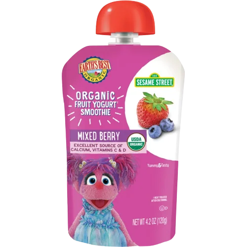 Earth's Best Mixed Berry Fruit Yogurt Smoothie