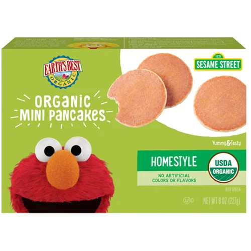 Earth's Best Organic Frozen Mini Pancakes Homestyle